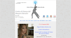 Desktop Screenshot of burattodanza.com